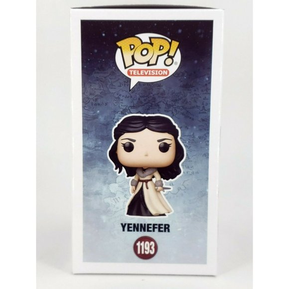 Funko 1193 YENNEFER Netflix The Witcher Television with Dagger New Unopened 2021 - Picture 4 of 8